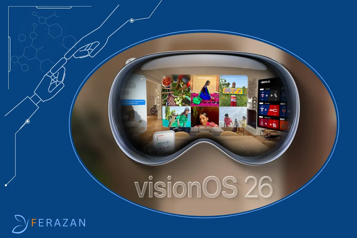 اپل به شکل منظم آپدیتهای نرمافزاری برای visionOS منتشر کرده