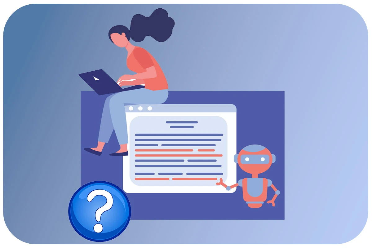 نویسنده انسانی در کنار هوش مصنوعی برای تولید محتوا