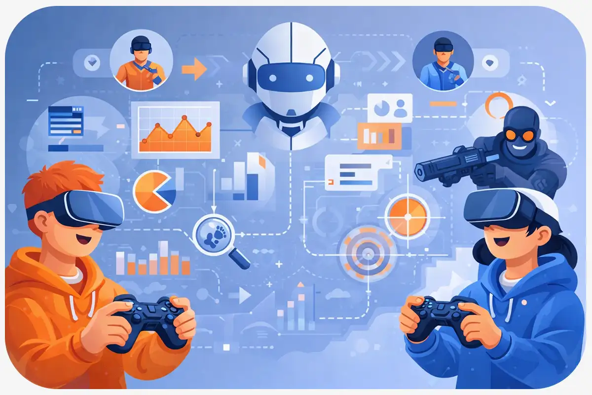 شخصی‌سازی گیم‌پلی با هوش مصنوعی و تطبیق بازی با رفتار بازیکن