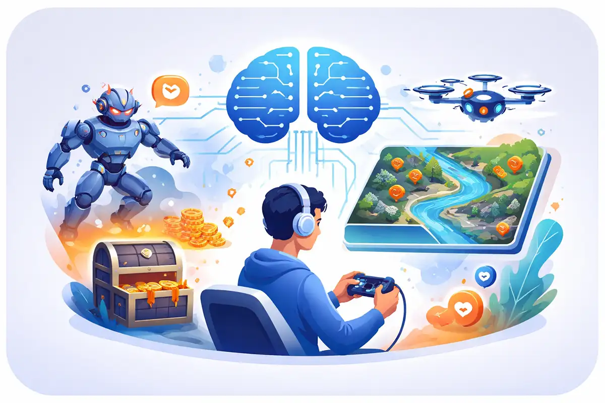 تعریف هوش مصنوعی در بازی‌ها و سازوکار AI در گیمینگ