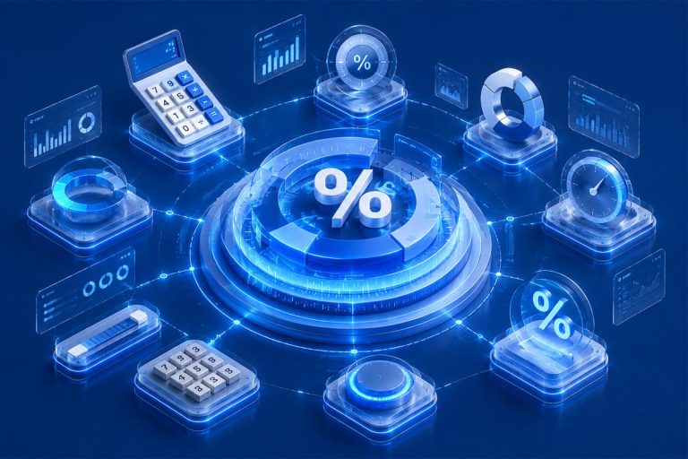 محاسبه درصد آنلاین در کوتاهترین زمان