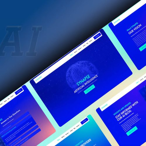 طراحی قالب سایت با هوش مصنوعی و مزایای آن در فرآیند طراحی وب